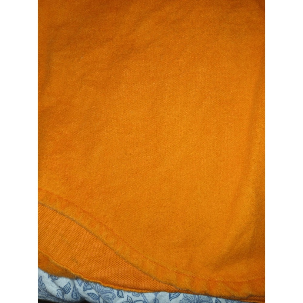 Vtg Carhartt Rugged Outdoor Wear Shirt Men's Med Orange Chamois Flannel Work USA - Picture 9 of 12